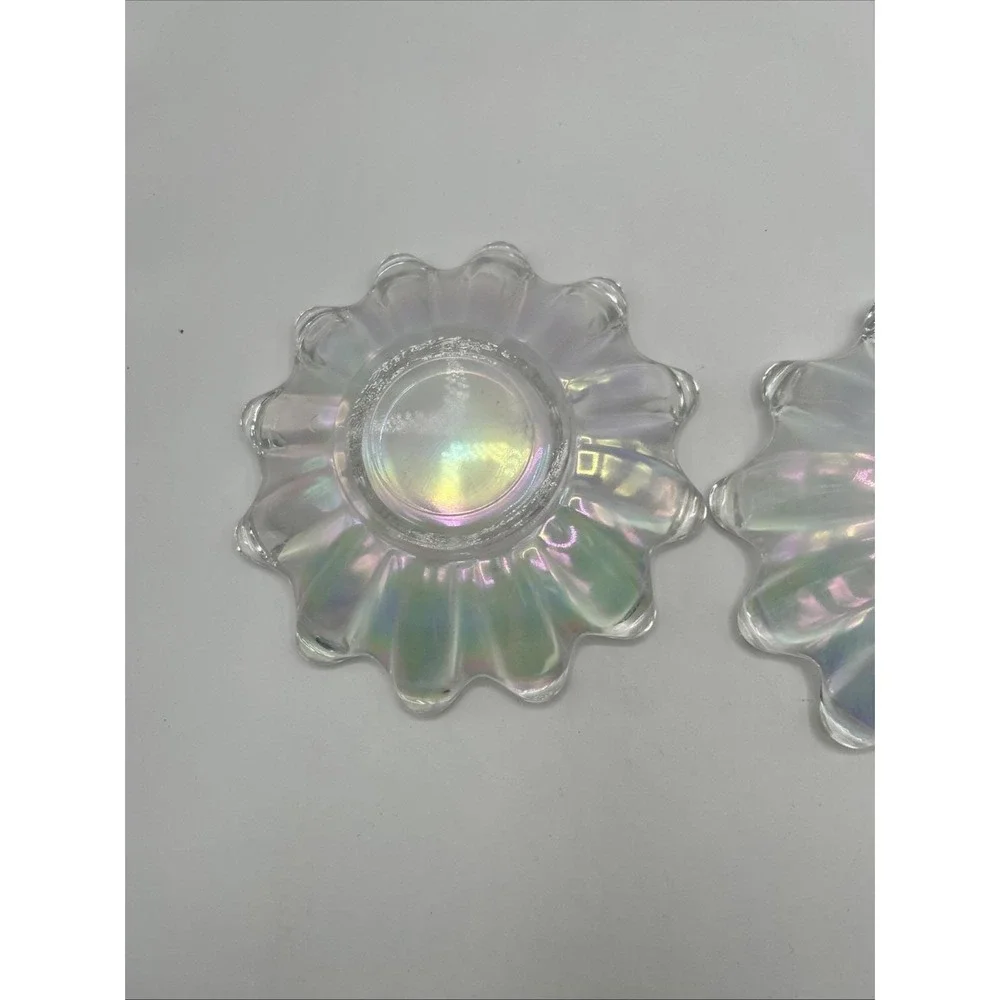 Federal Glassware Celestial Iridescent Bowls Original‎ Box Vintage 2 - 6